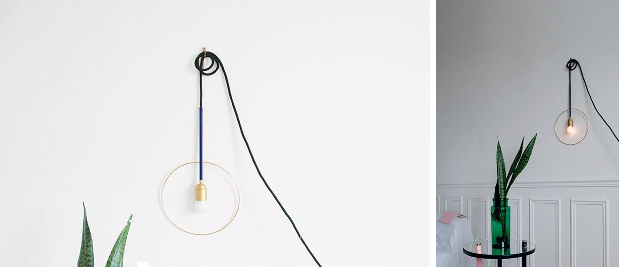 Tuto : Fabriquez une lampe baladeuse tendance Art déco