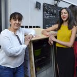 Les fondatrices du restaurant la Cantine du 18e, qui vont s'occuper du Frigo Solidaire au quotidien.