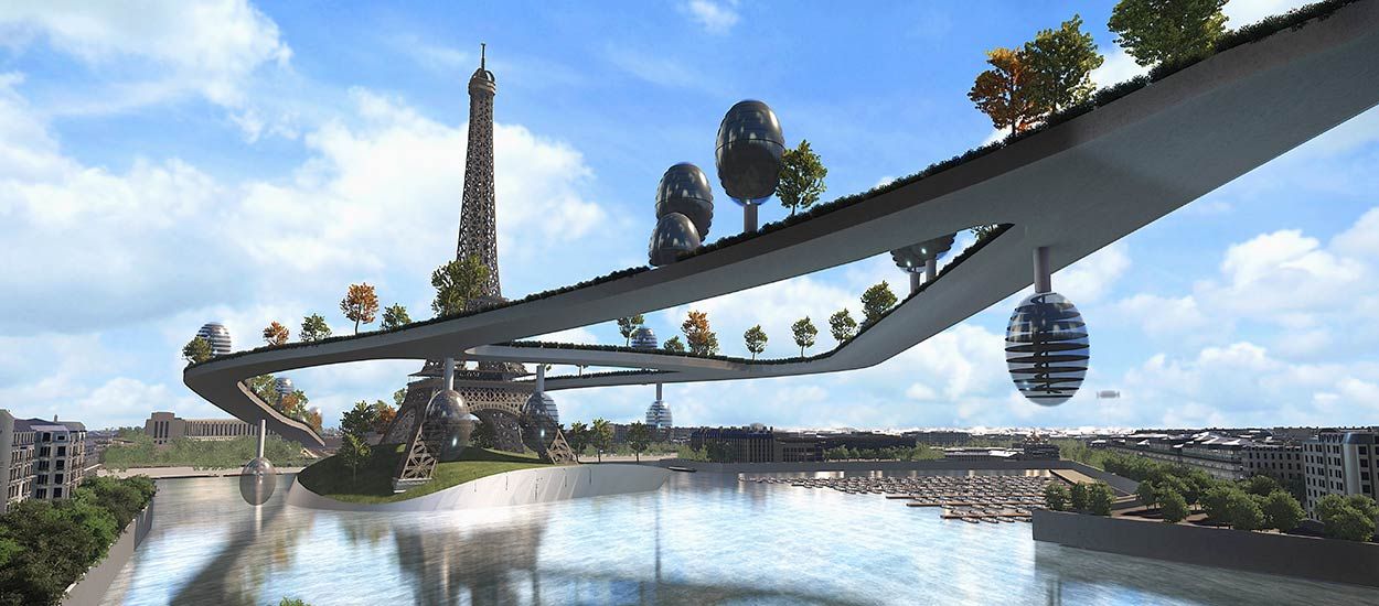 Si Haussmann transformait Paris aujourd'hui ? Découvrez ces visions futuristes et révolutionnaires