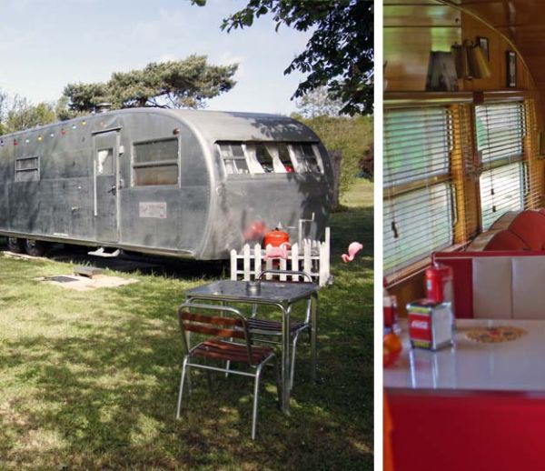 Visite rétro : une caravane américaine 50's entièrement rénovée par un passionné