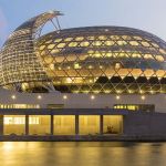 La Seine Musicale et sa voile solaire.