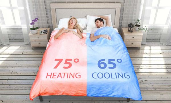 Choisissez la température de votre lit grâce à cette couette intelligente