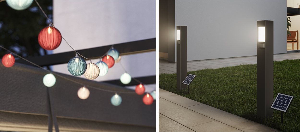 Lampes solaires au jardin : tous nos conseils