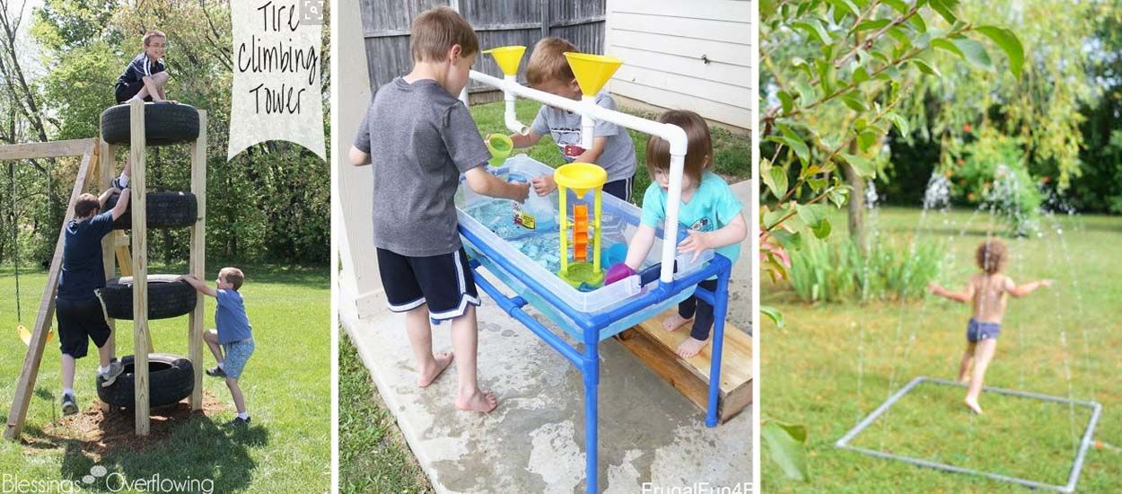 Jeux d'extérieur pour enfants