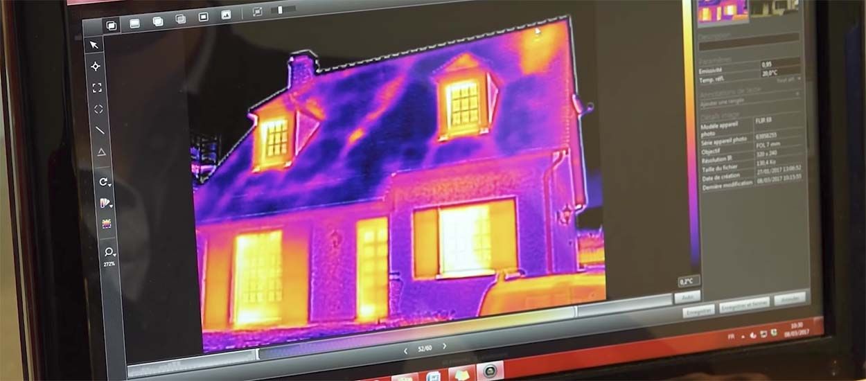 Balades thermiques : Découvrez comment la chaleur s'échappe des maisons