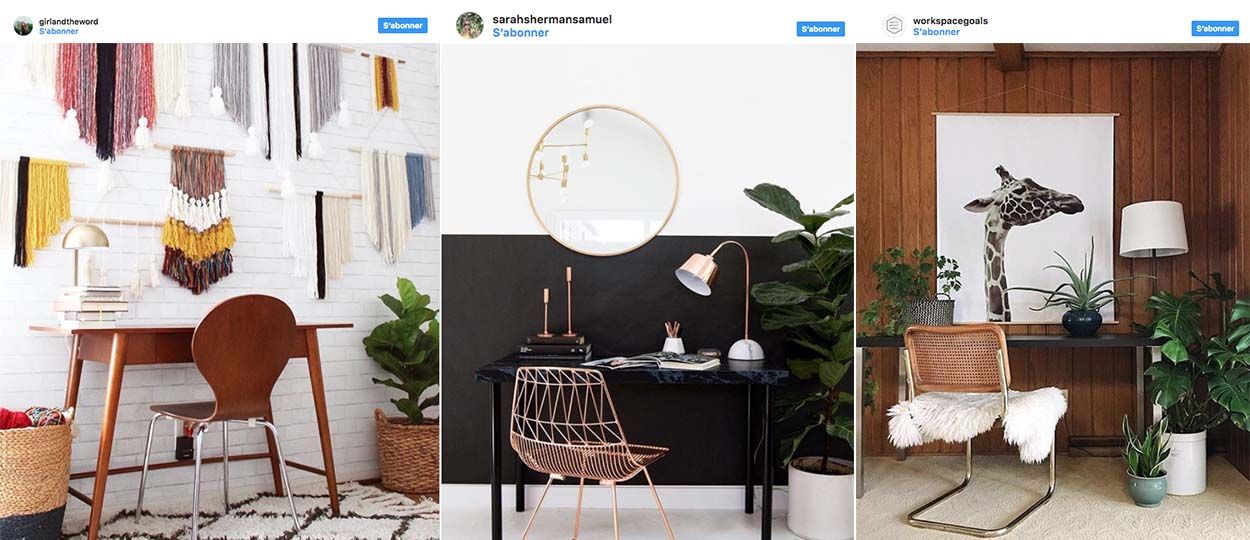 14 idées déco pour un bureau super tendance !