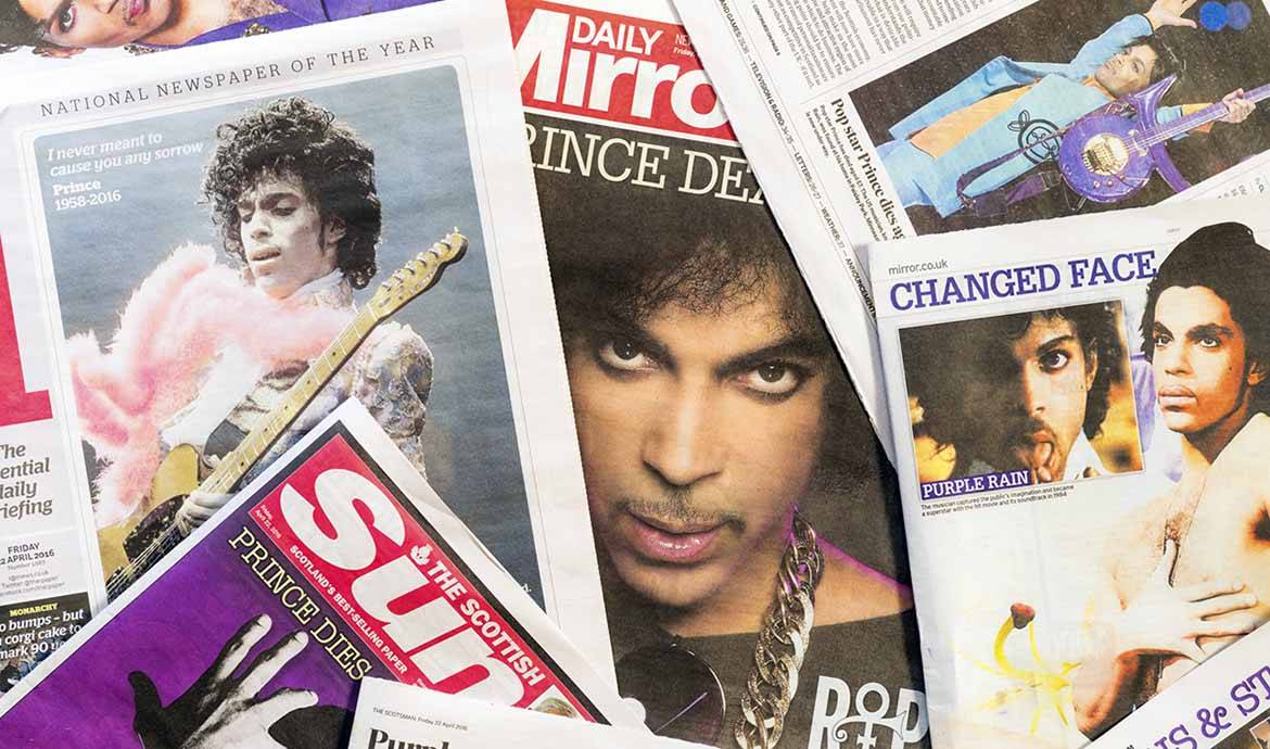 Pantone a dévoilé une nouvelle teinte de violet en hommage au chanteur Prince