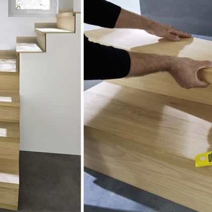 Comment rénover facilement des marches d'escalier en bois ?