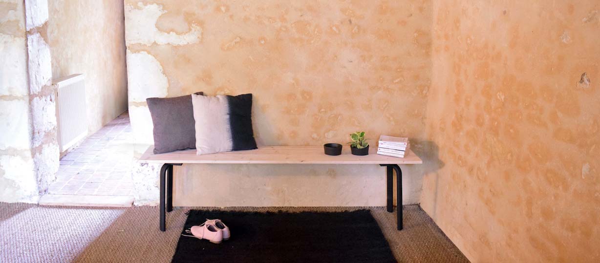 Tuto : Fabriquez un banc... à partir d'un tabouret !