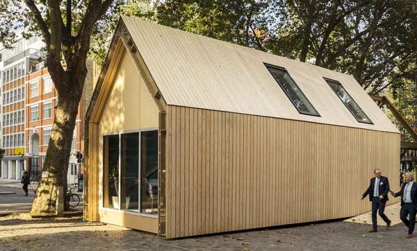 Cette maison peut être démontée et remontée à l'infini