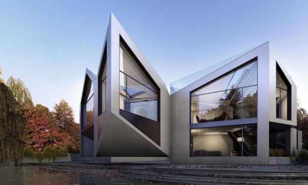 Cette maison se plie et se déplie pour suivre la course du soleil