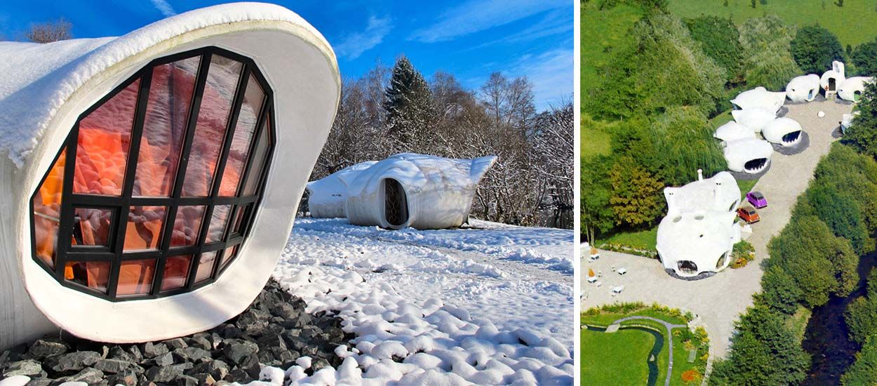 Ces maisons bulles imaginées par un célèbre architecte sont à vendre dans les Vosges !