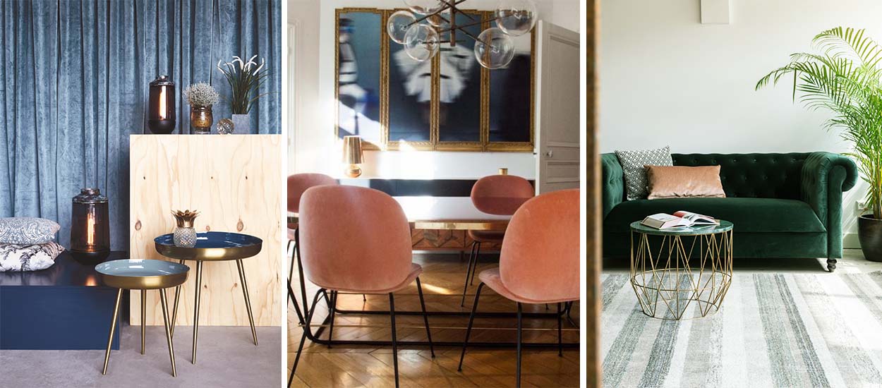 Le velours revient dans la tendance déco automne-hiver 2017 - 18h39.fr