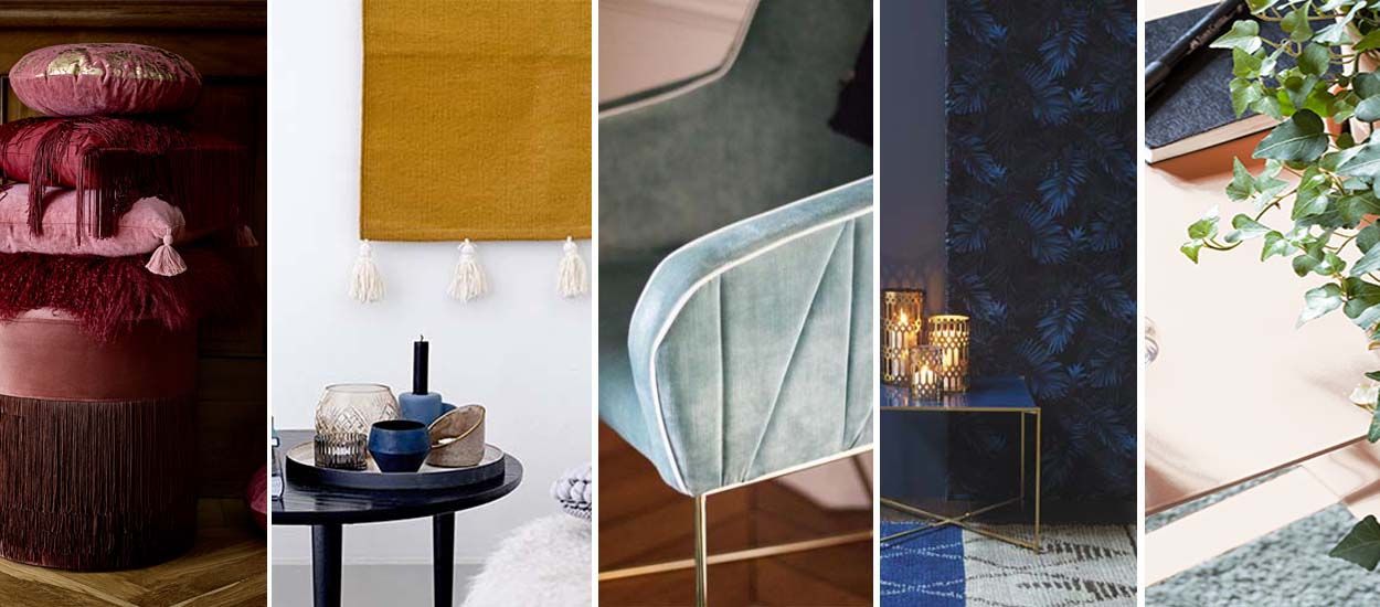 Découvrez les 5 couleurs tendance de cet automne-hiver et comment les accorder à votre déco