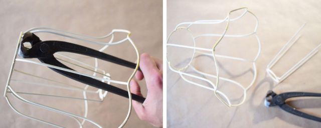 Fabriquer Une Carcasse D'abat Jour En Fil De Fer Comment fabriquer une suspension avec une carcasse d'abat-jour