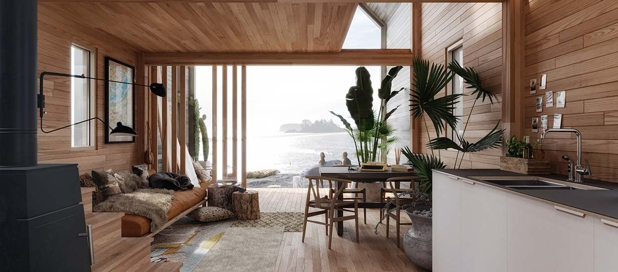 Surf Shack, la petite maison chic à construire soi-même