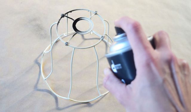 Fabriquer Une Carcasse D'abat Jour En Fil De Fer Comment fabriquer une suspension avec une carcasse d'abat-jour