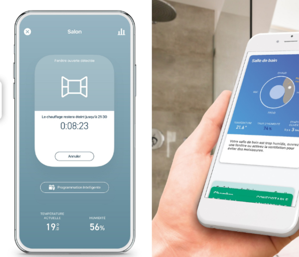 Ce thermostat connecté vous localise pour réguler votre chauffage et faire des économies