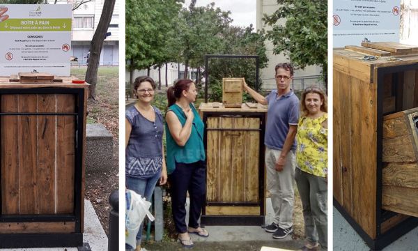 Ils ont installé des boîtes pour collecter le pain rassis à Lyon et éviter le gaspillage