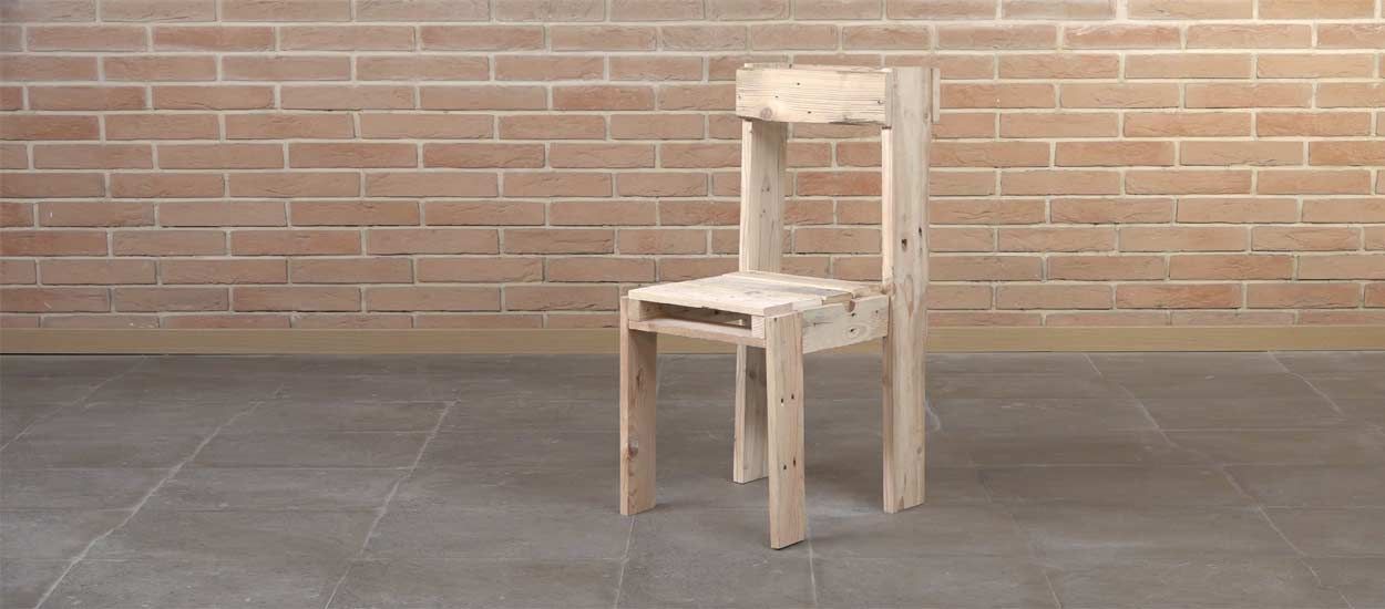 Comment fabriquer une chaise en bois de palette à moindre prix ?