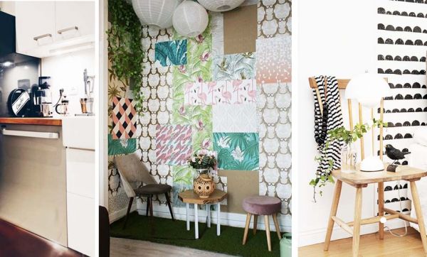 10 idées originales pour pimper facilement son intérieur avec du papier peint !