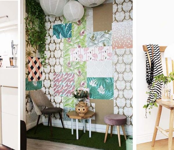 10 idées originales pour pimper facilement son intérieur avec du papier peint !