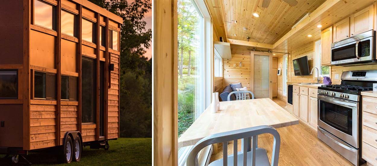 Cette tiny house écolo peut accueillir jusqu'à 10 personnes !