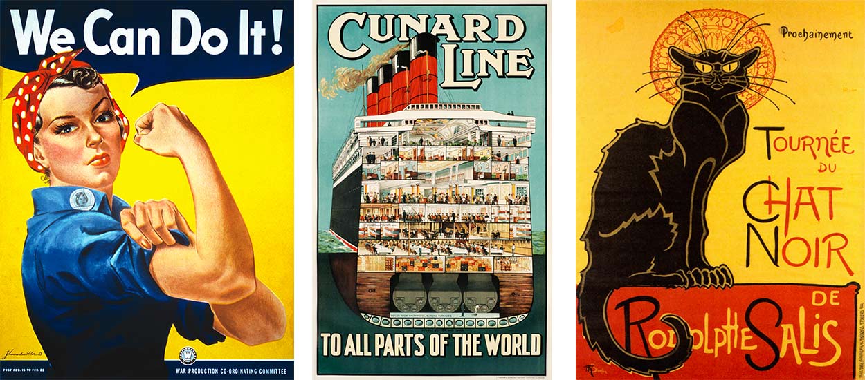 Des affiches vintage gratuites en haute définition pour décorer