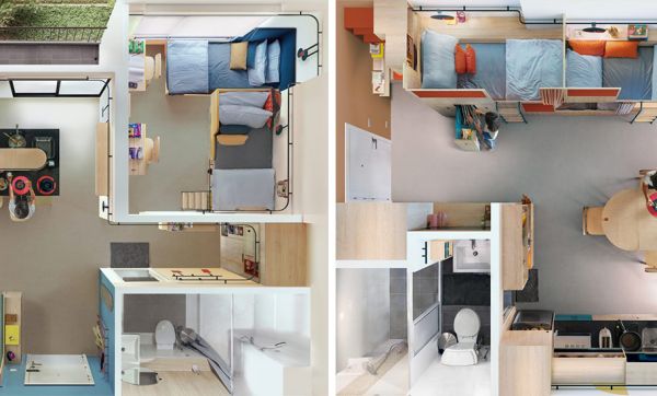 Ces appartements flexibles vont vous donner envie de vivre en colocation !