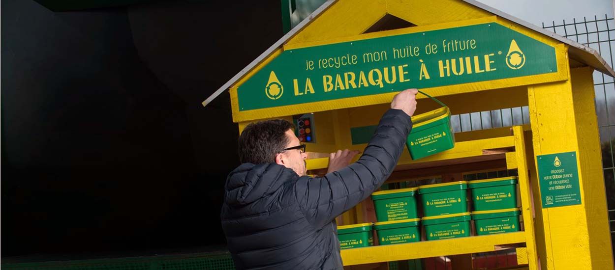 La Baraque à huile vous aide à transformer votre huile de friture en biocarburant