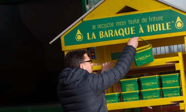 La Baraque à huile vous aide à transformer votre huile de friture en biocarburant