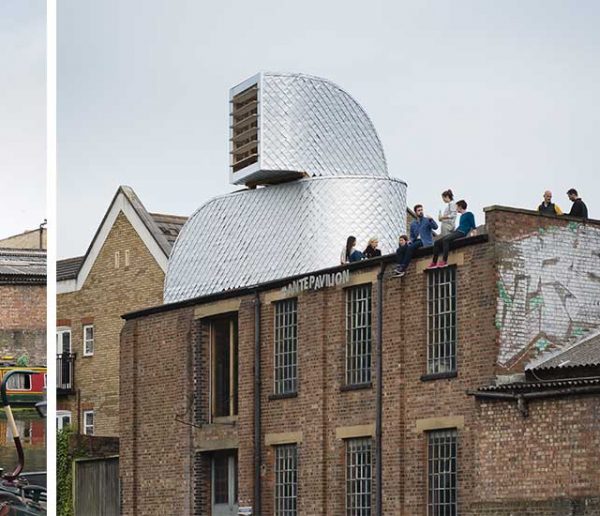 Cet étrange appartement sur les toits est déguisé en bouche d'aération
