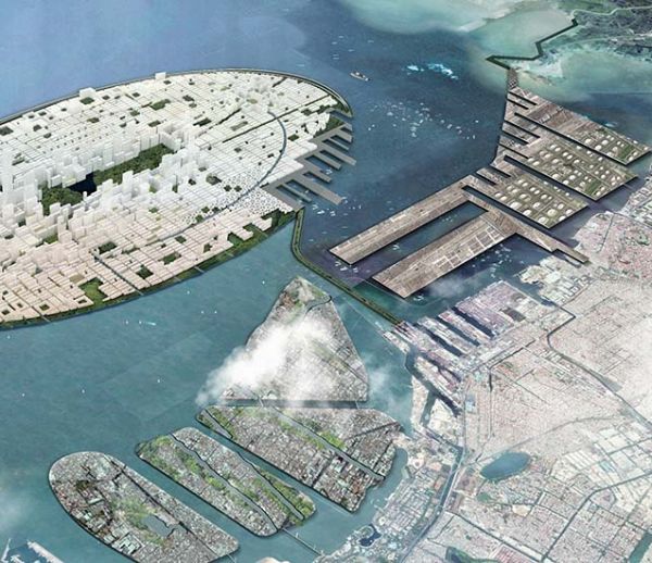 Un projet d'île artificielle gigantesque en Indonésie pour faire face au changement climatique