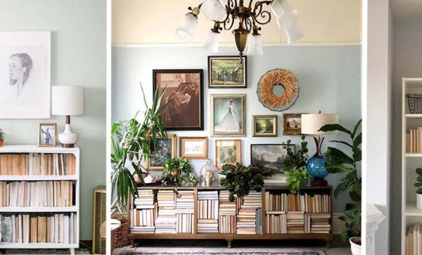 La tendance déco qui déchire internet : ranger ses livres à l'envers