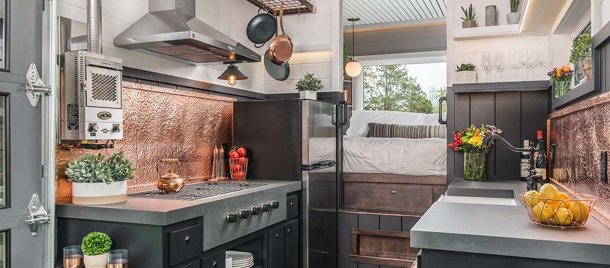 Cette tiny house familiale cache deux belles chambres