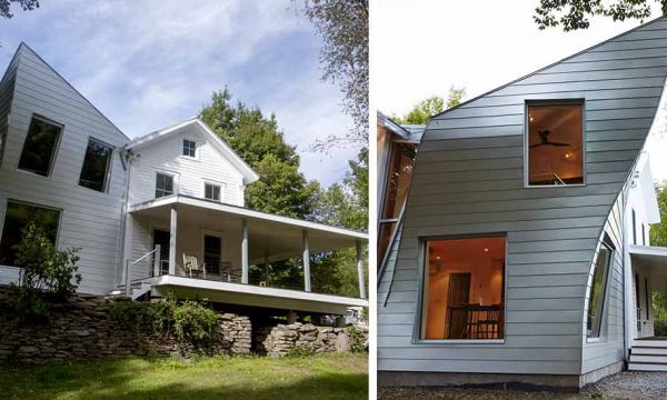 Cette maison biscornue raconte une drôle d'histoire