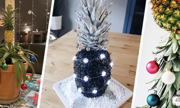 Tendance déco insolite : voici les ananas de Noël !