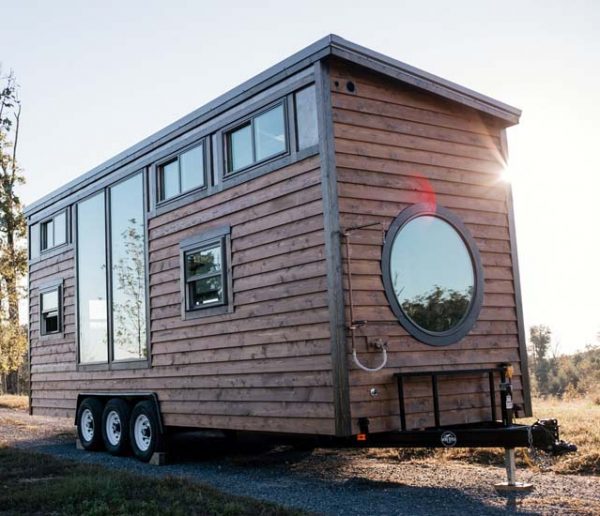 Cette tiny house est totalement équipée pour faire du sport