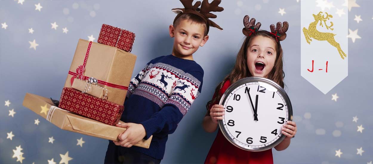 J-1 : 8 chouettes idées pour faire patienter les enfants avant d'ouvrir les cadeaux de Noël !