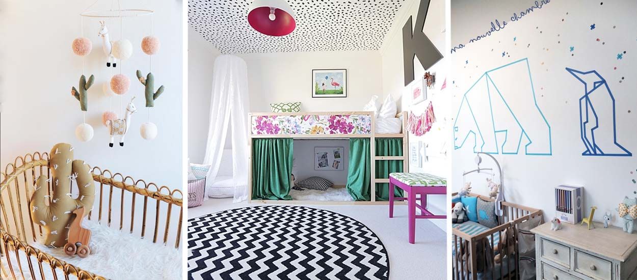 Pompons, cabanes et jeux en bois DIY : les 6 tendances déco 2018  pour les chambres d'enfant