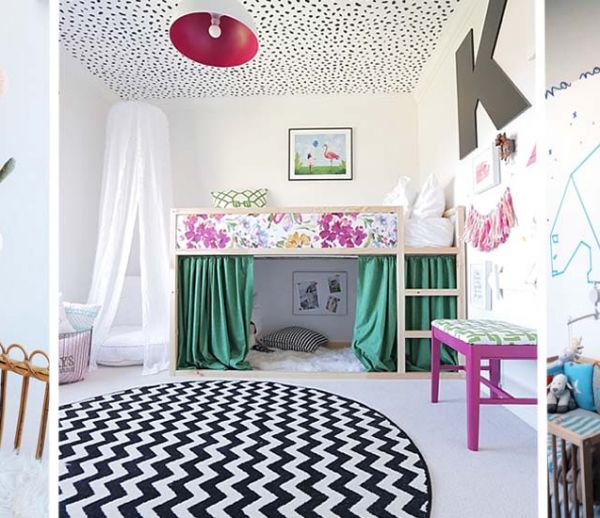 Pompons, cabanes et jeux en bois DIY : les 6 tendances déco 2018  pour les chambres d'enfant