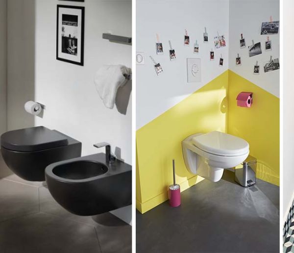 6 idées pour des toilettes suspendues super tendance !