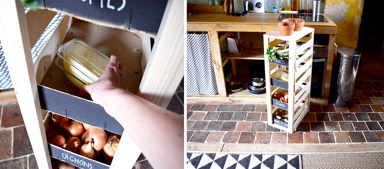 Comment fabriquer son garde manger en cagettes ?