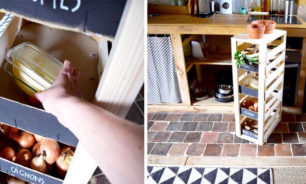 Comment fabriquer son garde manger en cagettes ?