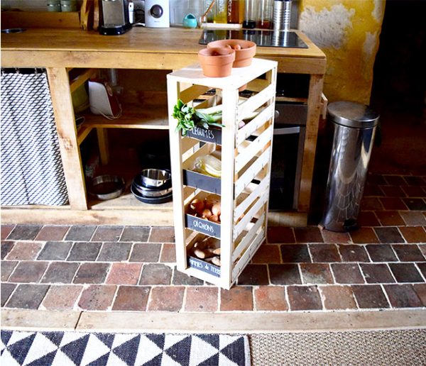 Comment fabriquer son garde manger en cagettes ?