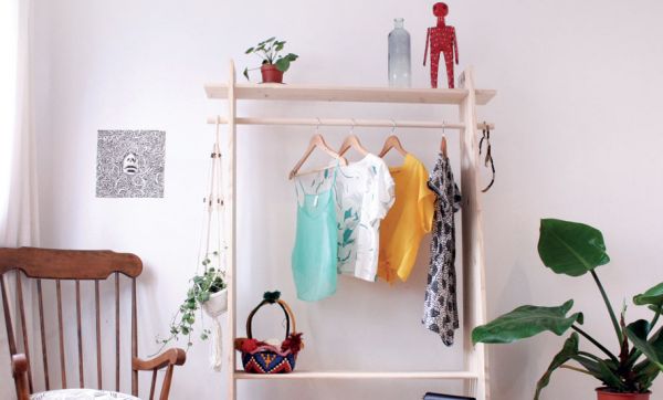 Tuto : Fabriquez une penderie en bois hyper design