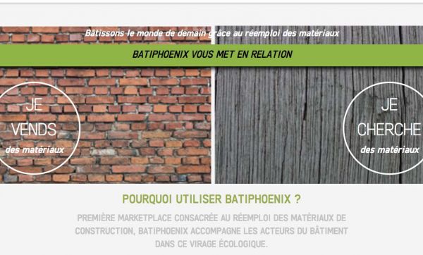 Batiphoenix a trouvé la solution pour arrêter de jeter des matériaux de construction encore en état !