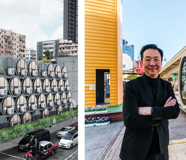 Il transforme des tubes en béton en appartements design pour résoudre la crise du logement