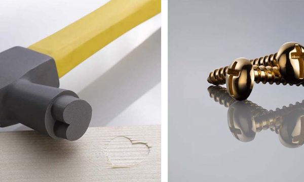 Un marteau qui a du cœur, quand l'art se mêle au bricolage