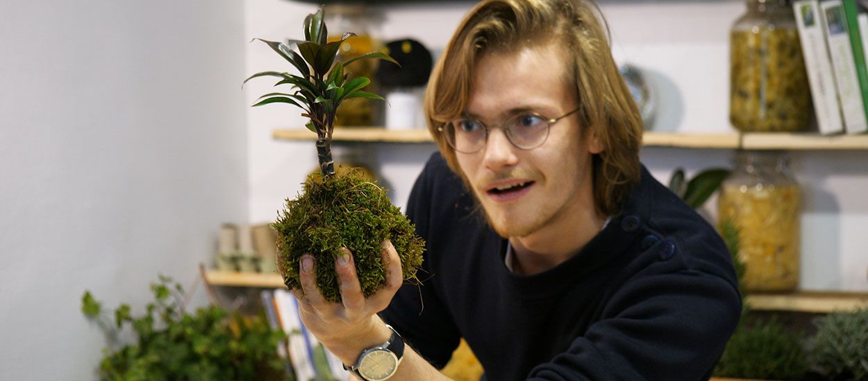 DIY : Réalisez un Kokedama en quelques minutes pour mettre en valeur vos plantes sans pots